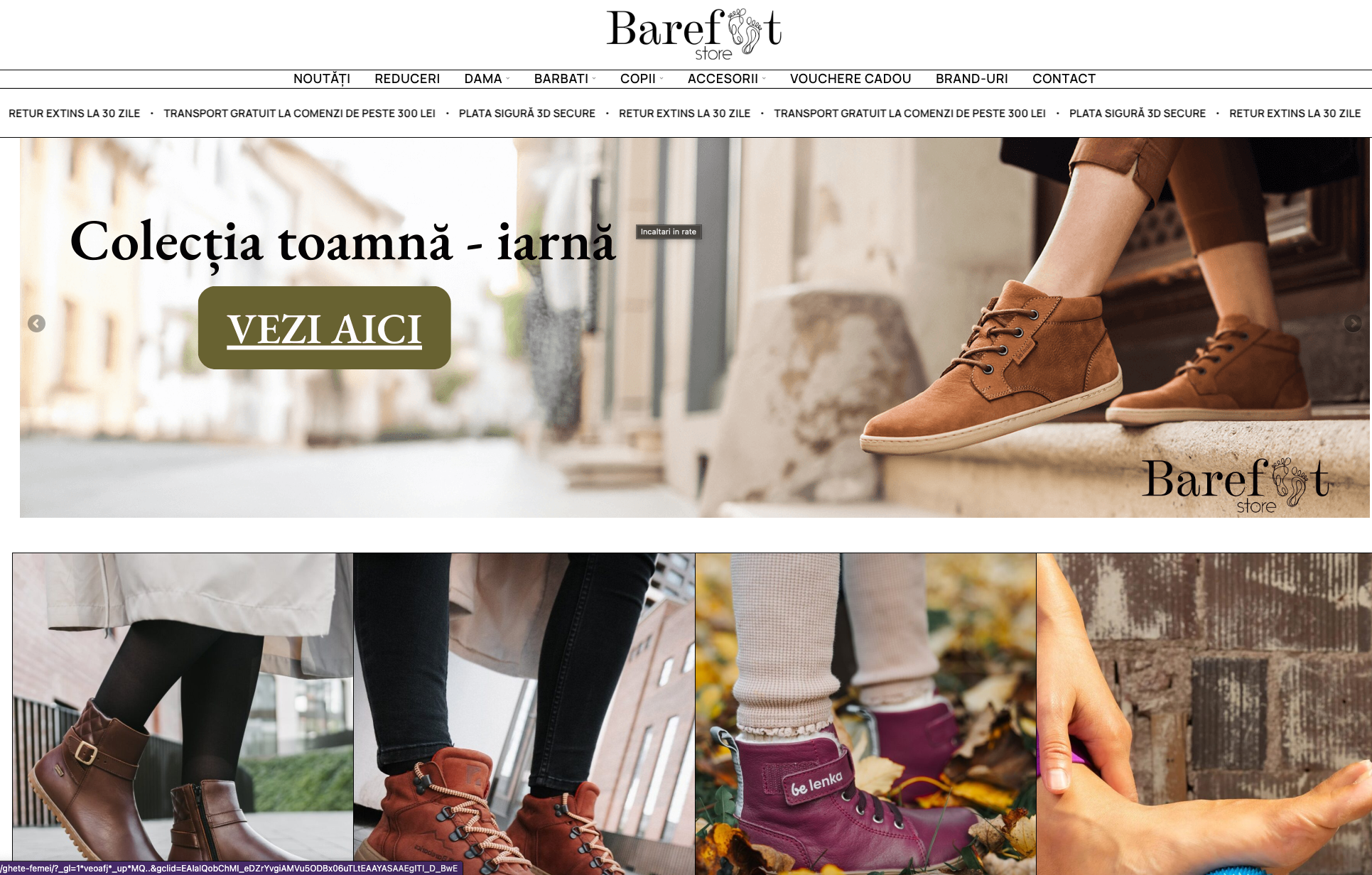 Barefoot Store - Magazin Online Premium